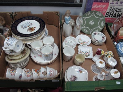 Lot 1192 - Royalty Ceramics, including Aynsley, Foley,...
