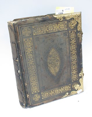 Lot 1308 - XIX Century Holy Bible, by the Rev. John Eadie,...