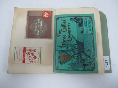 Lot 1263 - Vintage Cigarette Packet Fronts, including...