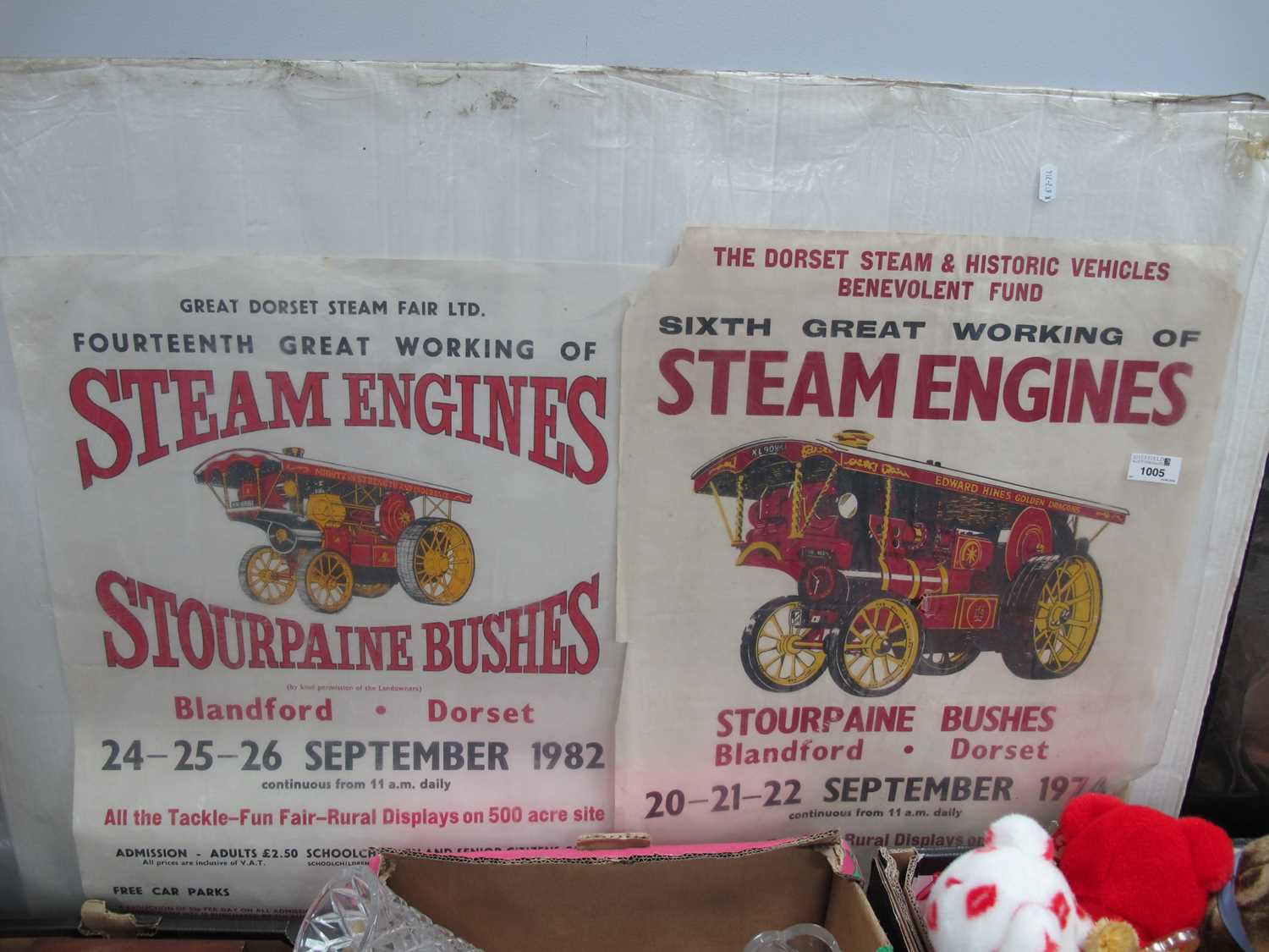 Lot 1005 - Steam Engines Event Posters The Sixth and The...