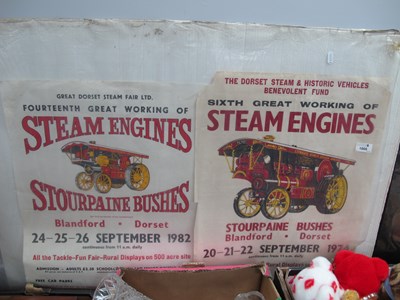 Lot 1005 - Steam Engines Event Posters The Sixth and The...