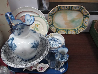 Lot 1194 - Doulton Gloire-Dee Dison Wash Jug, soap and...