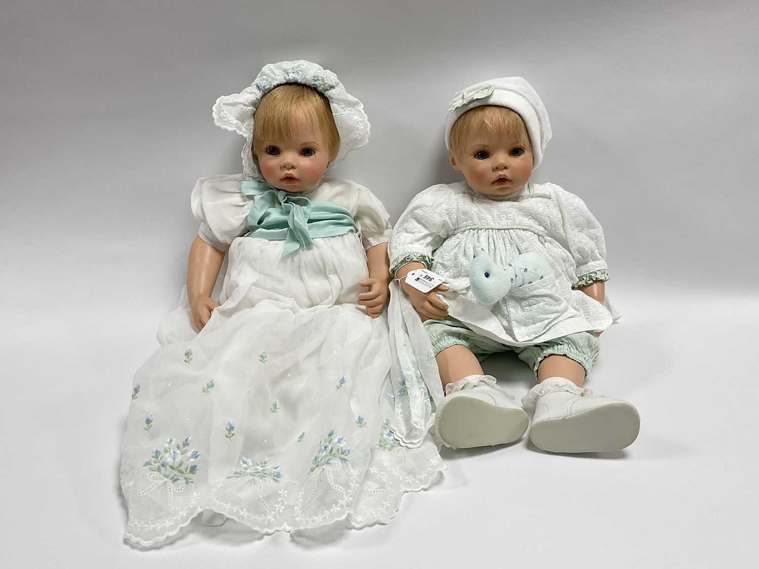 Lot 345 - Two WPM Waltershauser Puppenmanufaktur limited...
