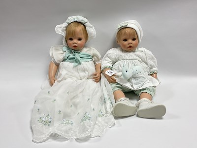 Lot 345 - Two WPM Waltershauser Puppenmanufaktur limited...