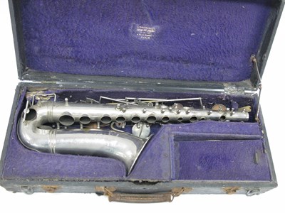 Lot 1300 - An Invicta 'Paul Cavour Paris' Saxophone, in...
