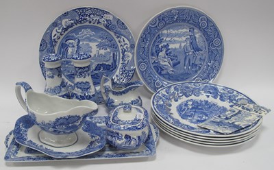 Lot 1225 - Spode “Italian” and “Blue Room” part dinner...