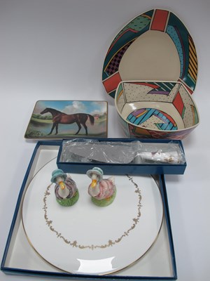 Lot 1196 - Ceramics, including German Rosenthal...