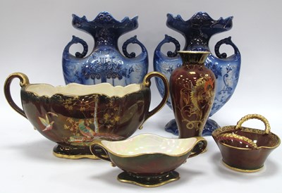 Lot 1283 - Ceramics, including vintage Crown Devon...