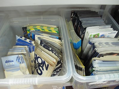 Lot 38 - Large Collection of West Brom Home Football...