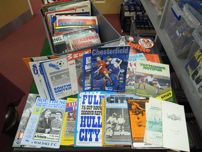 Lot 27 - FA Cup Ties Collection - mainly late 1960s and...