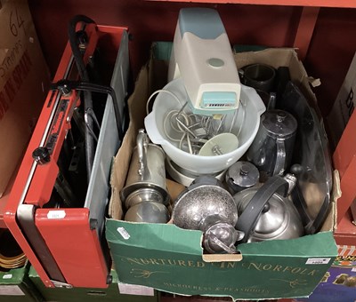 Lot 1025 - AGA Kettle, stainless steel four piece tea...