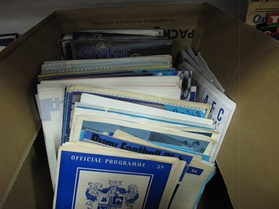 Lot 132 - Bury Football Programmes 1960s onwards,...