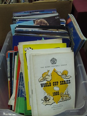 Lot 77 - Rugby League Programmes, all Big Match finals...
