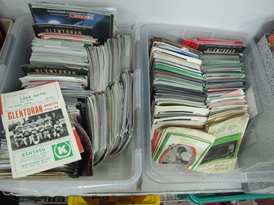 Lot 105 - Glentoran Huge Collection of Football...
