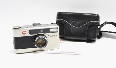 Lot 907 - Leica Minilux 35mm Compact Film Camera, grey...