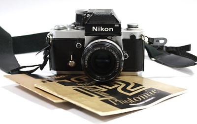 Lot 840 - Nikon F2 Photomic 35mm SLR Film Camera, No.F2...