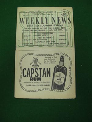 Lot 374 - 1951 England's Football Tour to Australia,...