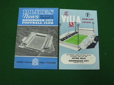 Lot 345 - 1963 League Cup Final, Aston Villa v...