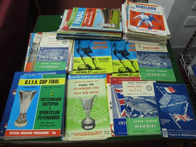 Lot 119 - World Cup Programmes 1970s, 78, 82, 2018,...