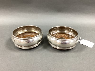Lot 15 - A Pair of Modern Hallmarked Silver Bottle...