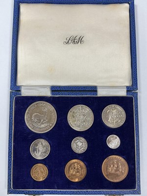 Lot 593 - 1947 George VI South Africa Short Proof Coin...