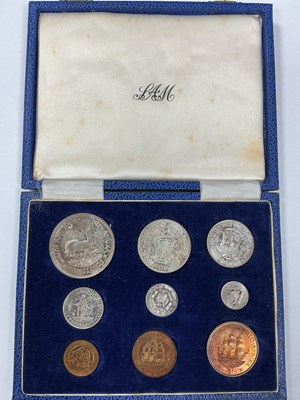 Lot 592 - 1947 George VI South Africa Short Proof Coin...