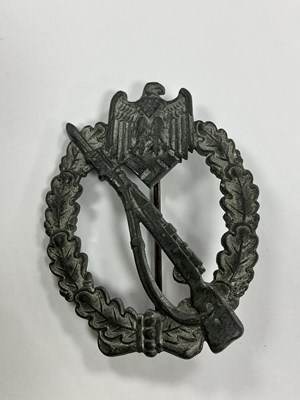 Lot 502 - WWII German Third Reich Infantry Assault Badge,...