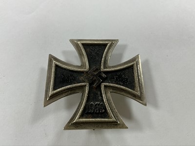 Lot 587 - WWII German Third Reich Iron Cross First class,...