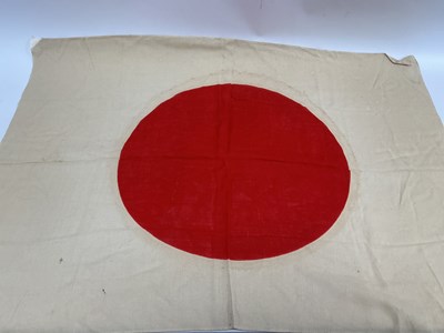 Lot 355 - Japanese National Flag, missing corner tabs...