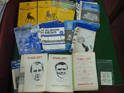 Lot 346 - 1960s Midlands Club Programmes including -...