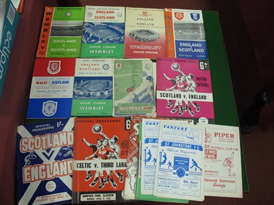 Lot 390 - 1950 Scotland v England Football Programme...
