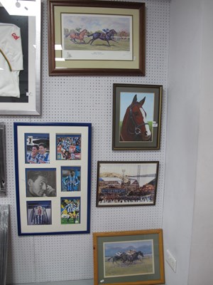Lot 17 - Chris Waddie Signed Montage (unverified)...