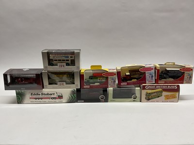 Lot 533 - Ten 1:76 Diecast model vehicles and buses by...