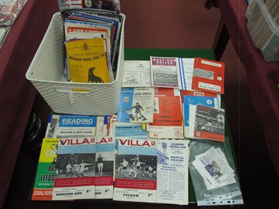 Lot 75 - Football Programmes, approx 70 from the 1960s,...