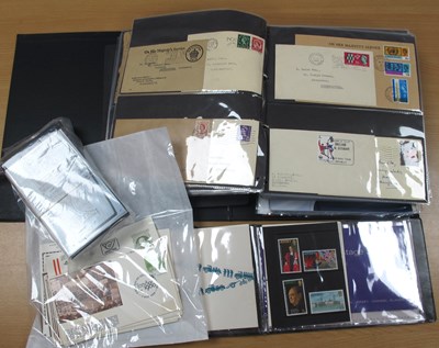 Lot 333 - Stamps; An album containing GB and World First...