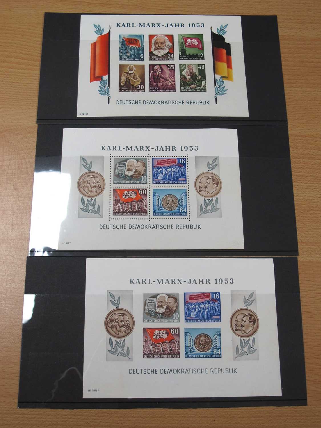 Lot 344 - Stamps; Seldom Seen 3 Mint Minisheets (I...