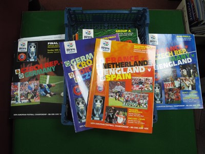 Lot 327 - Euro 96 - 11 Different Programmes from the...
