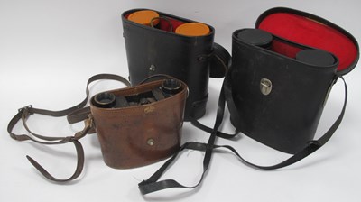 Lot 1324 - Carl Zeiss Jena Telact 8 Pairs of Binoculars...