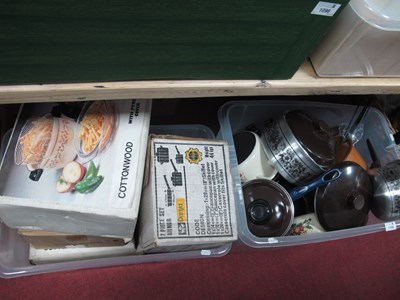 Lot 1109 - Large Quantity of Vintage Enamel Cookware,...