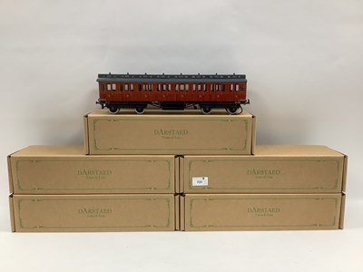 Lot 731 - A Rake of Five Boxed Darstaed 0 Gauge...