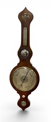 Lot 1307 - A XIX Century Rosewood Five Dial Onion Top...
