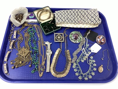 Lot 178 - Vintage and Later Costume Jewellery, including...