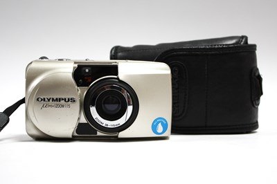 Lot 893 - Olympus Mju Zoom 115 35mm Compact Film Camera,...