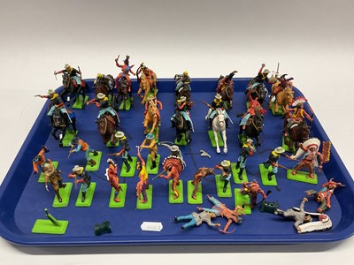 Lot 848 - A Quantity of Britains Deetail Plastic Figures...