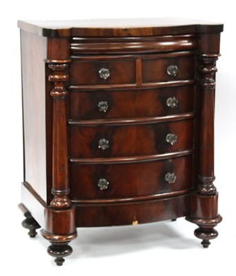 Lot 1501 - A Mid/Late XIX Century Mahogany Miniature...