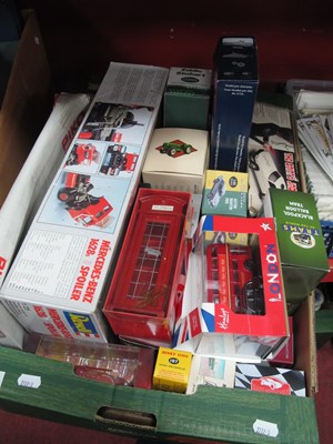 Lot 1028 - Toys to include 'Trams of the World', Mercedez...