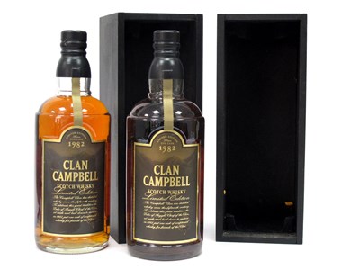 Lot 1416 - Whisky - Two Bottles of Clan Campbell Limited...