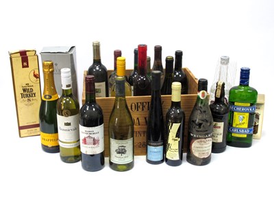 Lot 1425 - Mixed Wines & Spirits - a mixed assortment...