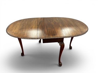 Lot 1480 - An XVIII Century Style Mahogany Drop Leaf...