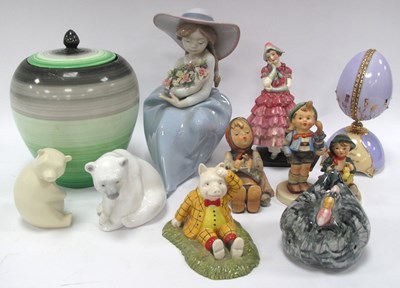 Lot 1210 - Porcelain Figures and Collectables, including...